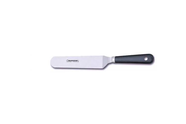 Spatule coudée 11cm professionnelle Bargoin inox