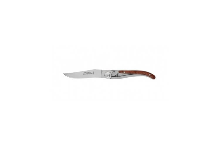 Couteau Laguiole C. Dozorme Lame inox manche vallernia 11cm à cran intérieur 