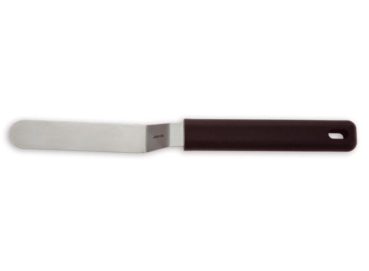 Spatule coud&eacute;e ergonomique Arcos acier inoxydable 9x2cm