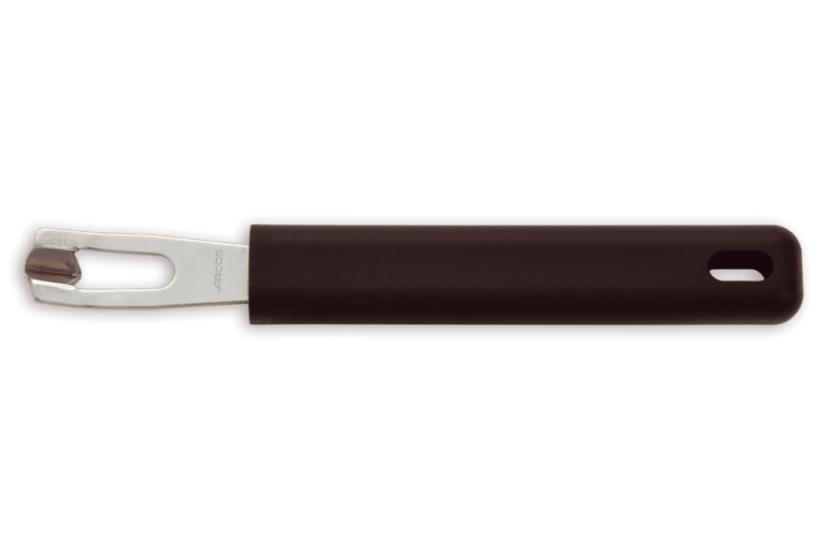 Canneleur ergonomique Arcos acier inoxydable 4cm