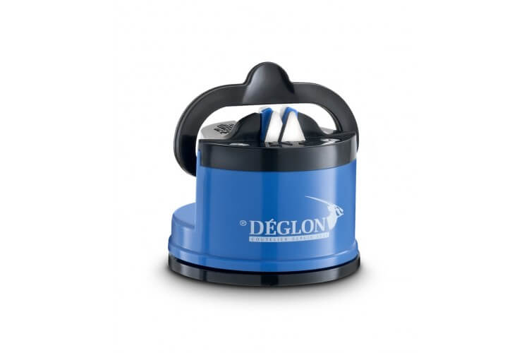 Affûteur manuel ergonomique Deglon bleu plaques céramique