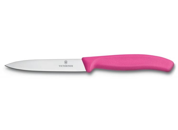 Couteau d'office Victorinox SwissClassic rose lame droite 10cm