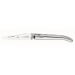 Couteau Laguiole G.DAVID, plein manche 8cm tout inox