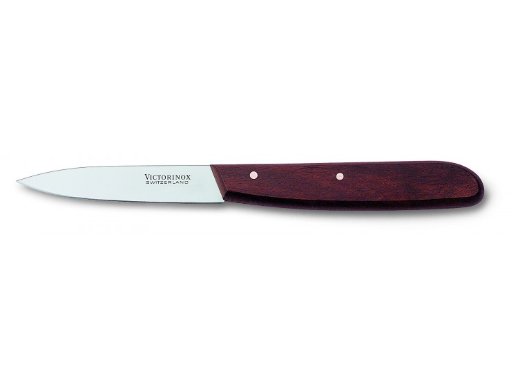 Couteau d'office Victorinox lame acier inox 8cm manche palissandre