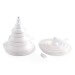 Entonnoir pliable transparent SILIKOMART + bouchon