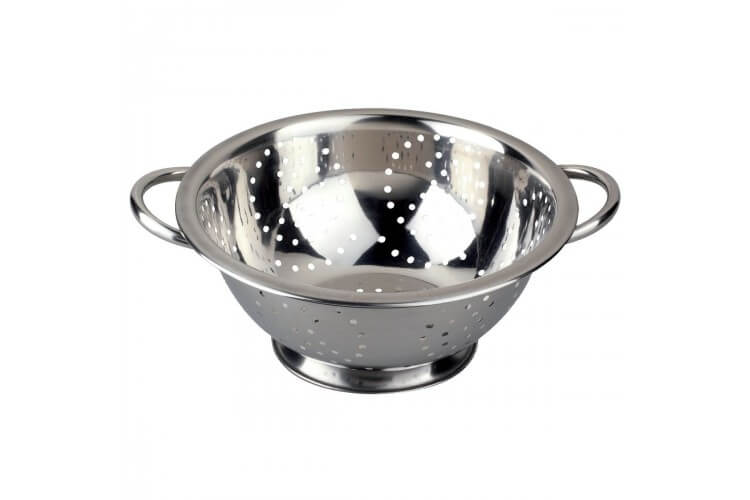 Passoire Baumalu acier inox 28cm avec anses