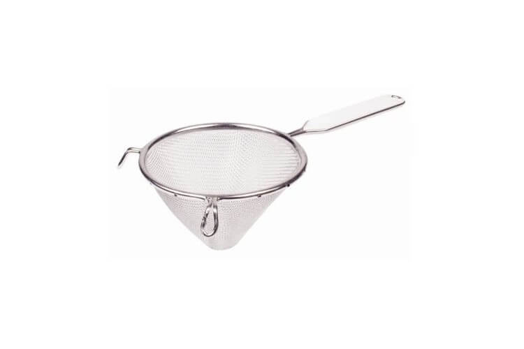Passoire Chinois tamis moyen inox diamètre 14cm