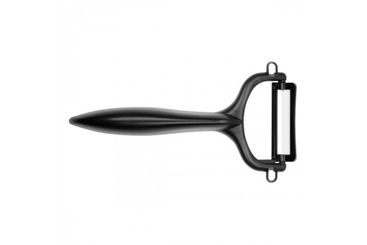 Eplucheur céramique rasoir Kyocera noir lame 4cm