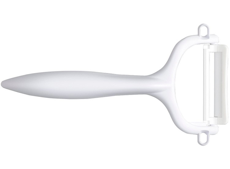 Eplucheur c&eacute;ramique rasoir Kyocera blanc lame 4cm