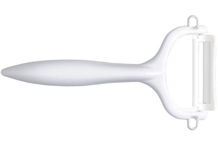 Eplucheur céramique rasoir Kyocera blanc lame 4cm