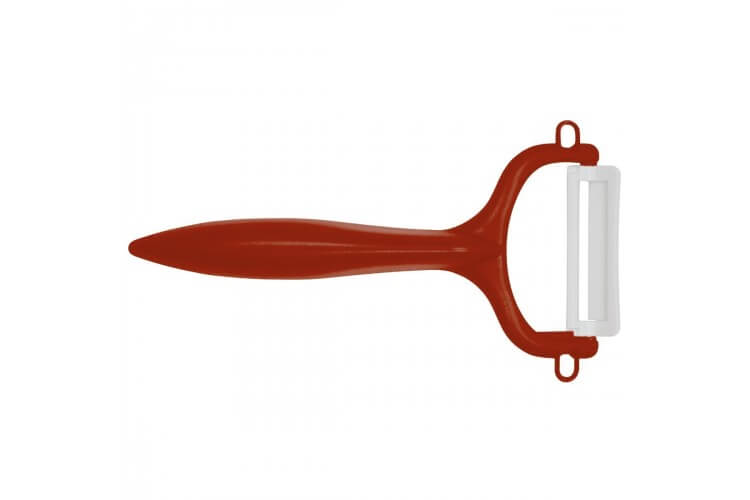 Eplucheur céramique rasoir Kyocera rouge lame 4cm