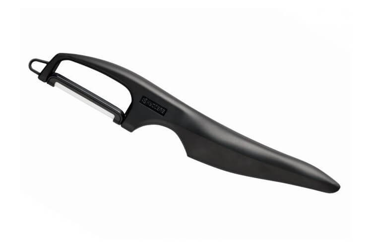 Eplucheur céramique vertical Kyocera noir double lame