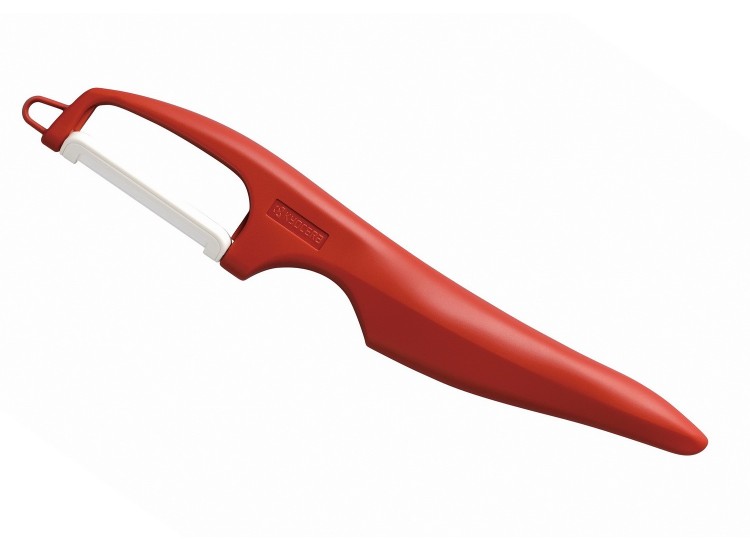 Eplucheur c&eacute;ramique vertical Kyocera rouge double lame