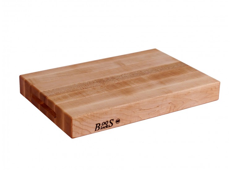 Planche &agrave; d&eacute;couper &eacute;paisse Boos Blocks ProChef double face bois d'&eacute;rable 46x31x6cm
