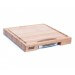 Planche à découper Boos Blocks Prep Masters bois d'érable + plateau acier 46x46x6cm