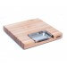 Planche à découper Boos Blocks Prep Masters bois d'érable + plateau acier 46x46x6cm