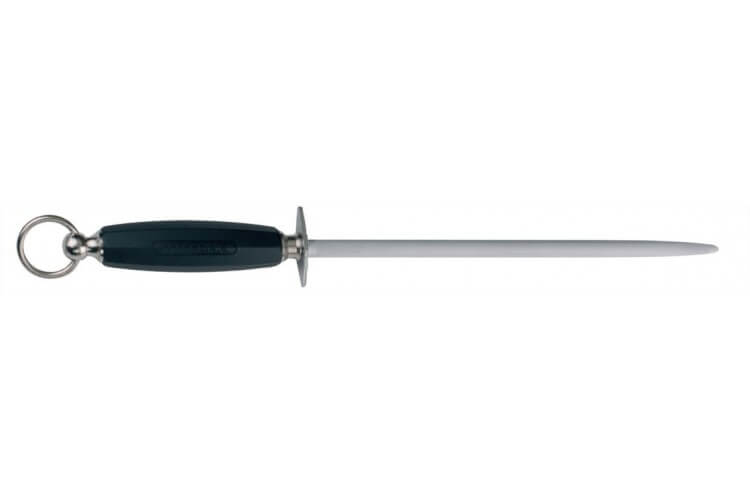 Fusil à aiguiser taillage fin FISCHER mèche ronde 30cm manche noir