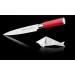 Couteau filet de sole DICK Red Spirit flexible acier inoxydable 18cm manche rouge