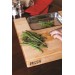 Planche Boos Blocks Prep Masters bois d'érable + plateau acier 46x46x6cm