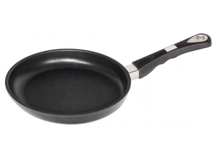 Po&ecirc;le pro &agrave; frire ronde AMT 24cm anti-adh&eacute;rente tous feux