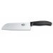 Couteau Santoku Victorinox manche noir lame inox 17 cm