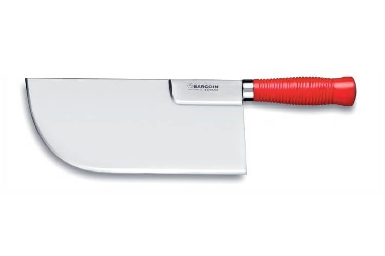 Feuille de boucher renforcée Bargoin rouge dos droit 26cm 0.84 Kg 