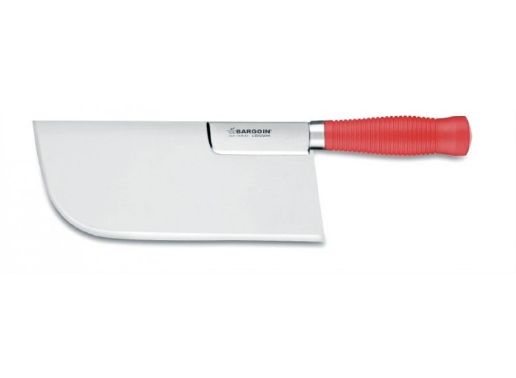 Feuille de boucher renforc&eacute;e Bargoin rouge dos droit 28cm 0.91 Kg 