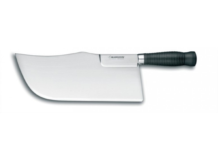 Feuille de boucher renforc&eacute;e Bargoin noir dos cintr&eacute; 28cm 0.97 Kg 