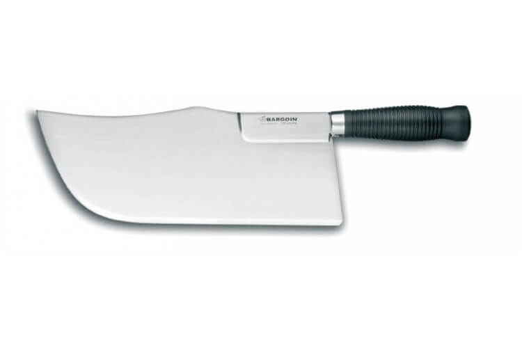 Feuille de boucher renforcée Bargoin noir dos cintré 28cm 0.97 Kg 