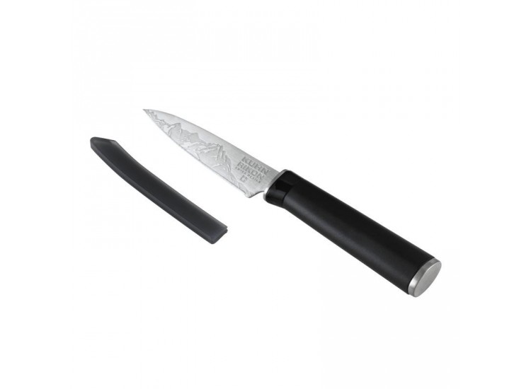 Couteau &agrave; l&eacute;gumes Kuhn Rikon JIU lame 10cm manche ultra-confort + &eacute;tui