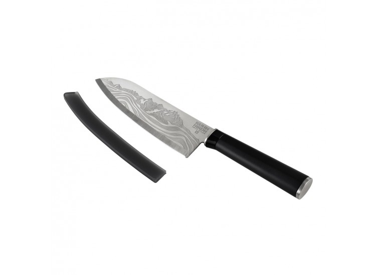 Couteau de chef Kuhn Rikon JIU lame 17cm manche ultra-confort + &eacute;tui