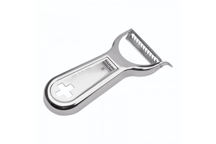 Eplucheur à julienne Kuhn Rikon Swiss Metallic acier inox 100% Suisse