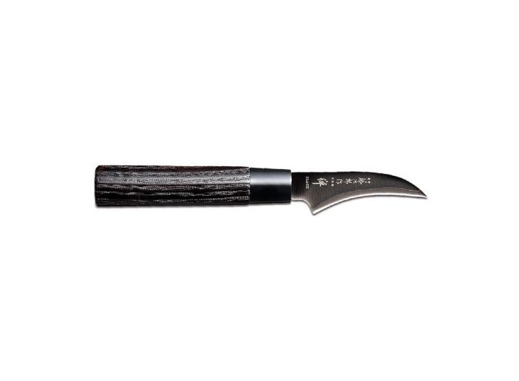 Couteau bec d'oiseau japonais Tojiro Zen Black, lame 7cm