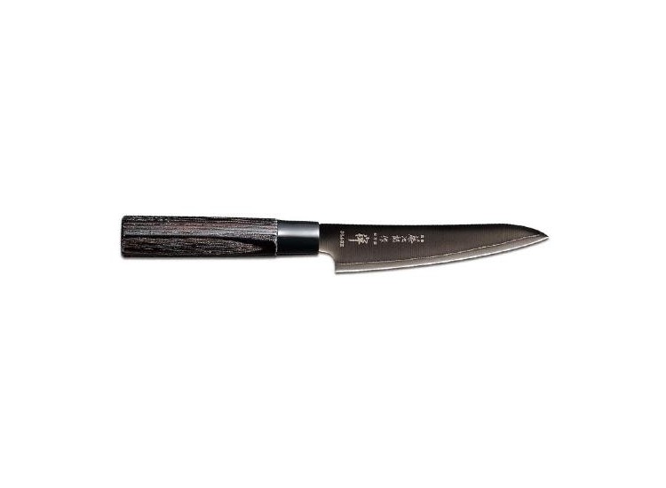 Couteau japonais utilitaire Tojiro Zen Black, lame 13cm