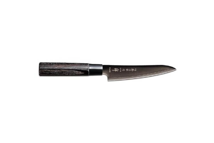 Couteau japonais utilitaire Tojiro Zen Black, lame 13cm