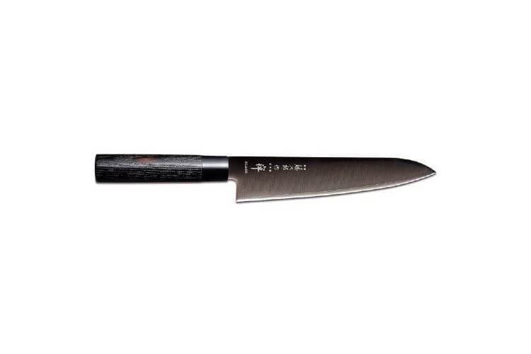 Couteau japonais chef Tojiro Zen Black lame 24cm