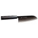 Couteau japonais Santoku Tojiro Zen Black lame 17cm