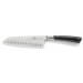 Couteau santoku Sabatier Edonist forgé alvéolé 18cm fabrication française