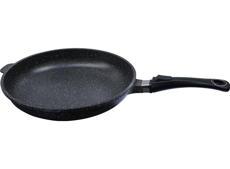 Po&ecirc;le en fonte Pradel Excellence Premium 32cm fa&ccedil;on pierre tous feux/ induction