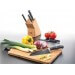 Couteau Santoku Kuhn Rikon Noir forgé lame 15cm anti-adhésive + étui