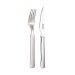 Coffret 6 couteaux + 6 fourchettes Arcos monobloc lames microdentées