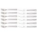 Coffret 6 couteaux + 6 fourchettes Arcos monobloc lames microdentées