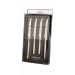 Coffret 4 couteaux à steak monobloc Arcos lames acier inox microdentées 11cm