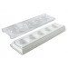 Moule pâtissier silicone blanc 5 sphères 3D diamètre 48mm