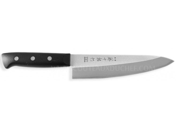 Couteau de chef japonais Tojiro DP Eco lame 18cm manche rivet&eacute;