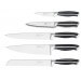 Bloc en inox + 5 couteaux Jupiter Sabatier International