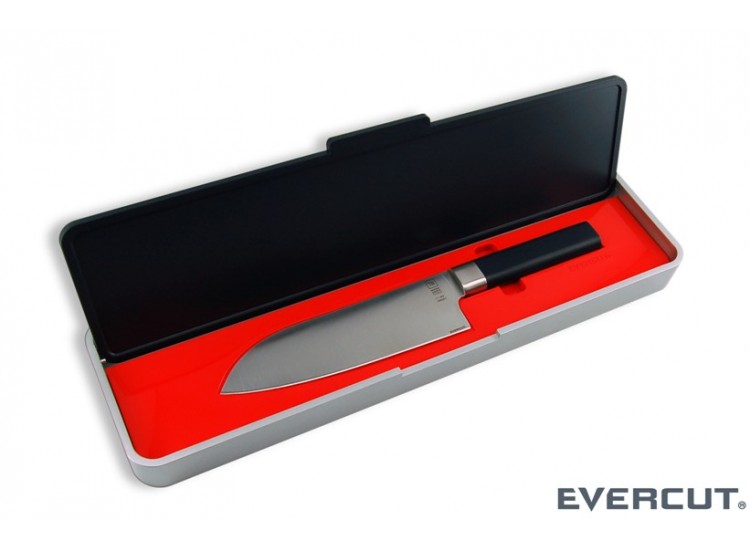 Couteau Evercut Santuko sans aff&ucirc;tage lame 17 cm