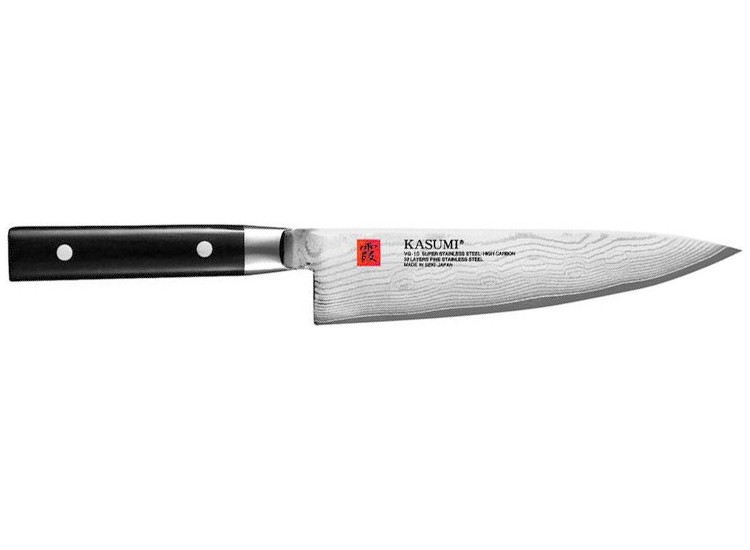 Couteau de chef japonais Kasumi Standard lame damas 20cm