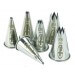 Boîte de 6 douilles cannelées inox Mallard Ferrière