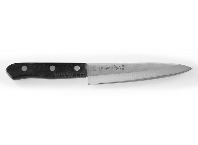 Couteau universel japonais Tojiro DP plein manche lame 13.5cm